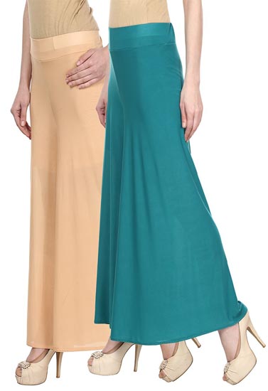 Pack Of 2 Super Stunning Palazzo Trousers